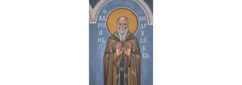 9 de janeiro Santo Adriano, abade