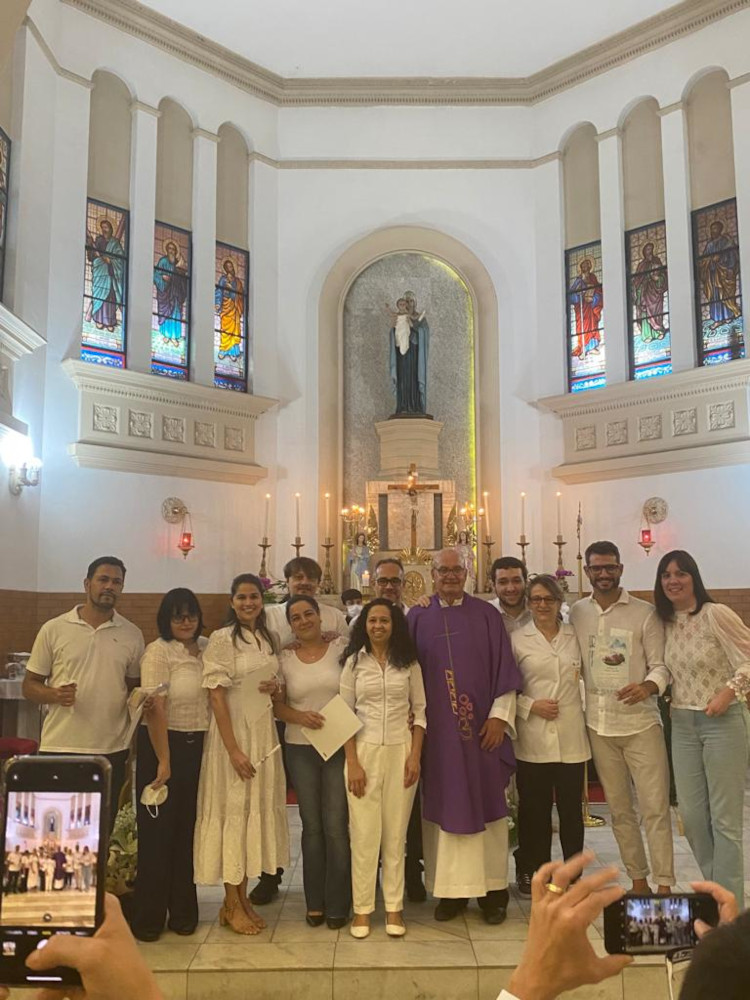 1ª Eucaristia Adultos - Paróquia Santo Inácio de Loyola e São Paulo Apóstolo