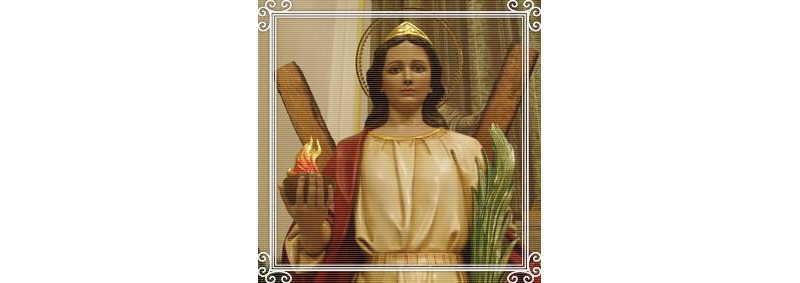 12 de fevereiro - Santa Eulália de Barcelona, virgem e mátir
