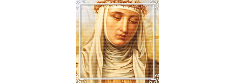 29 de abril - Memória de Santa Catarina de Sena, virgem e doutora da Igreja