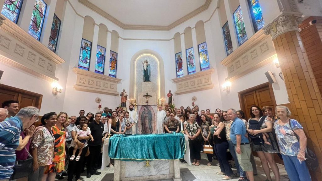 Visita do Manto do Apostolado de Nossa Senhora de Guadalupe